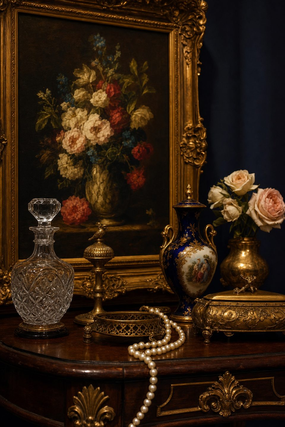 Fine art and collectibles representing the expertise of The Peterson Exchange